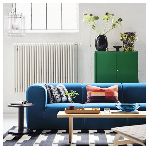 IKEA - STOCKHOLM 2025, 3'lü kanepe, alhamn koyu turkuaz
