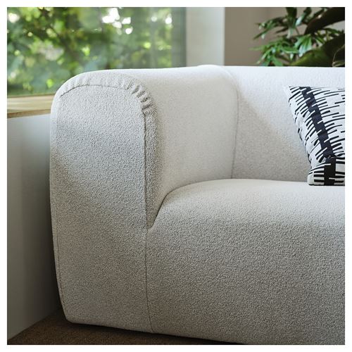 IKEA - STOCKHOLM 2025, 2-seat sofa, djurmo grey-white
