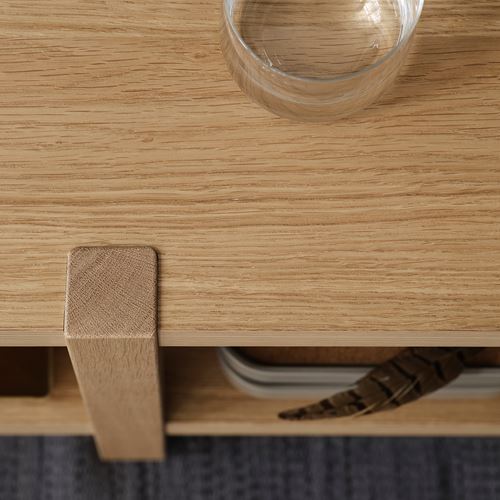 IKEA - STOCKHOLM 2025, bank, meşe kaplama, 180x41x44 cm
