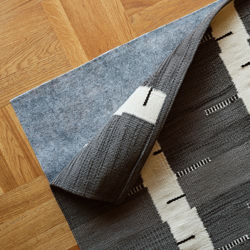 IKEA - STOCKHOLM 2025, handwoven rug, grey-white-black handwoven, 170x240 cm