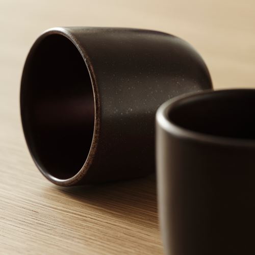 IKEA - STOCKHOLM 2025, glass, brown, 21 cl