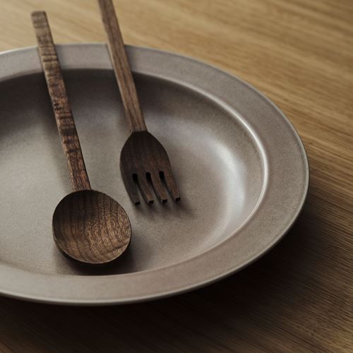 IKEA - STOCKHOLM 2025, seramik servis kasesi, bej, 34 cm