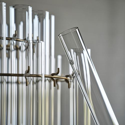 IKEA - STOCKHOLM 2025, sarkıt lamba, cam-pirinç, 38 cm