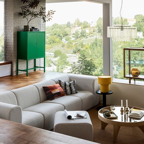 IKEA - STOCKHOLM 2025, sarkıt lamba, cam-pirinç, 54 cm