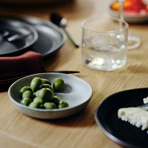 IKEA - STOCKHOLM 2025, servis tabağı, gri