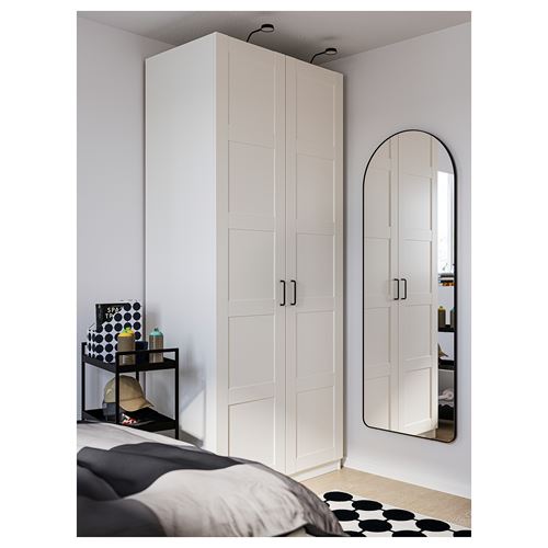IKEA - LINDBYN, cheval glass, black, 60x170 cm