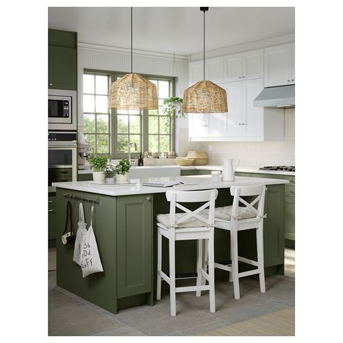 IKEA - ROSENTORP, bar sandalyesi, beyaz, 63 cm