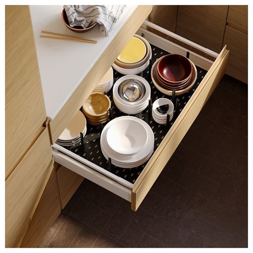 IKEA - UPPDATERA, drawer organizer, anthracite, 80 cm