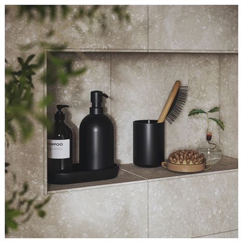 IKEA - GANSJÖN, banyo seti, siyah
