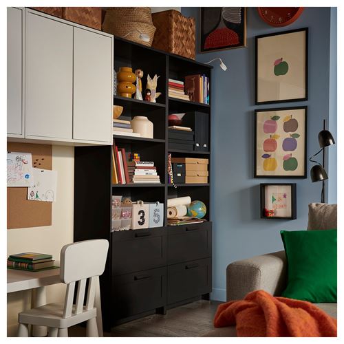 IKEA - FISKBO, çerçeveli poster, çok renkli, 40x50 cm
