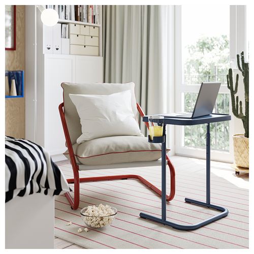 IKEA - BJÖRKASEN, laptop stand, blue