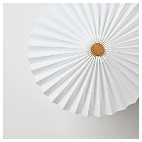 IKEA - KUDDLAVA, masa lambası, beyaz, 28 cm