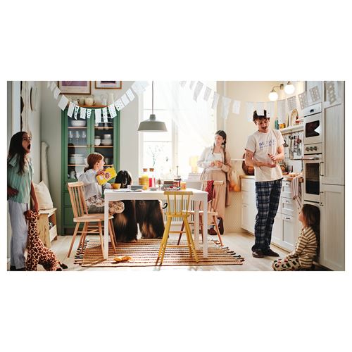 IKEA - HÖGVED, ahşap sandalye, huş kaplama