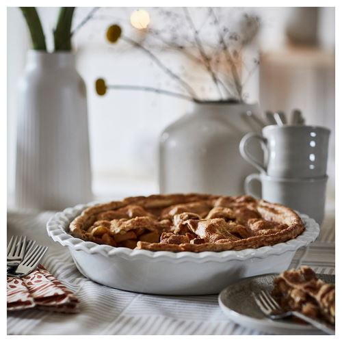 IKEA - HÖSTAGILLE, tart kalıbı, kırık beyaz, 32 cm
