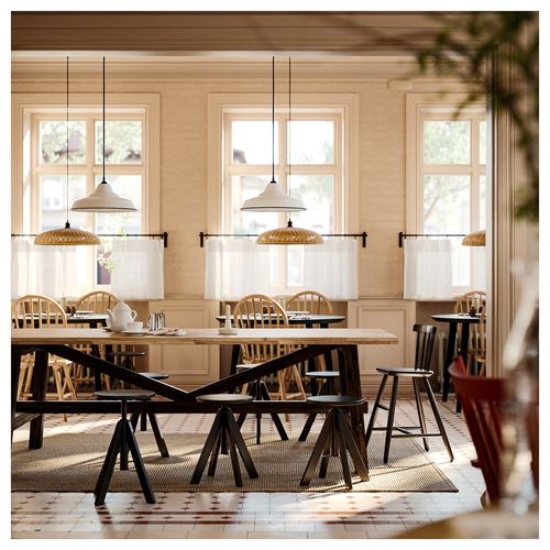 IKEA - SKOGSTA, dining table, acacia, seats 6-8