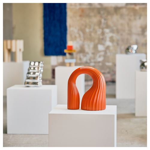 IKEA - KONSTRUNDA, decoration, orange, 32x19x36 cm