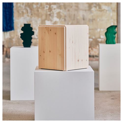 IKEA - KONSTRUNDA, stool, pine
