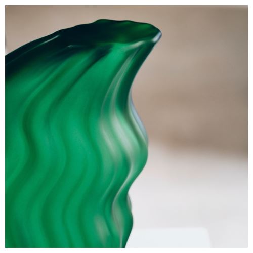 IKEA - KONSTRUNDA, decoration, green, 18x16x25 cm