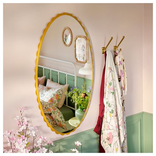 IKEA - DAGGKAPRIFOL, ayna, koyu sarı, 60x100 cm