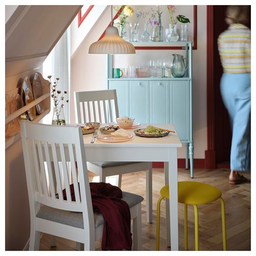 IKEA - SKIVTOFS, pendant lamp, off white, 24 cm