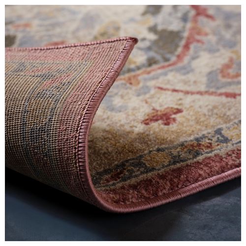 IKEA - JARNVAG, runner rug, pink-beige, 80x250 cm