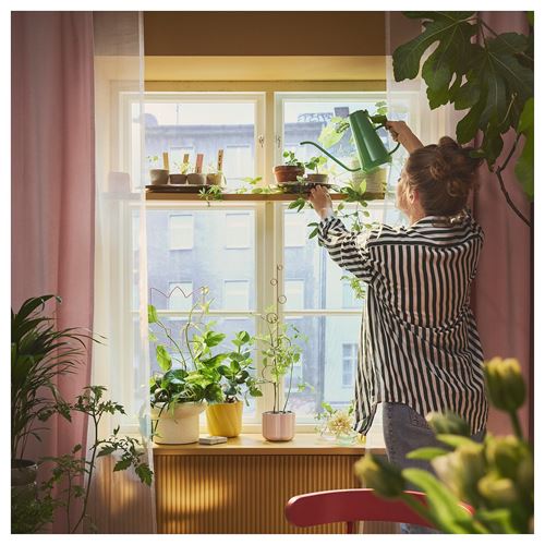 IKEA - DOFTRIPS, beton saksı, açık pembe, 9 cm