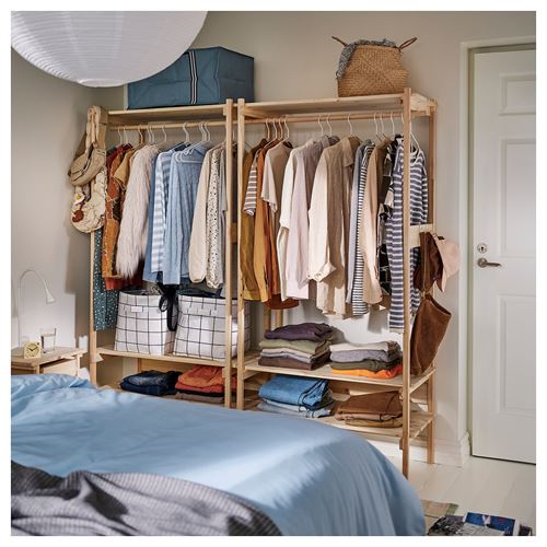 IKEA - KRONÖREN, clothes storage, pine, 90x49x181 cm