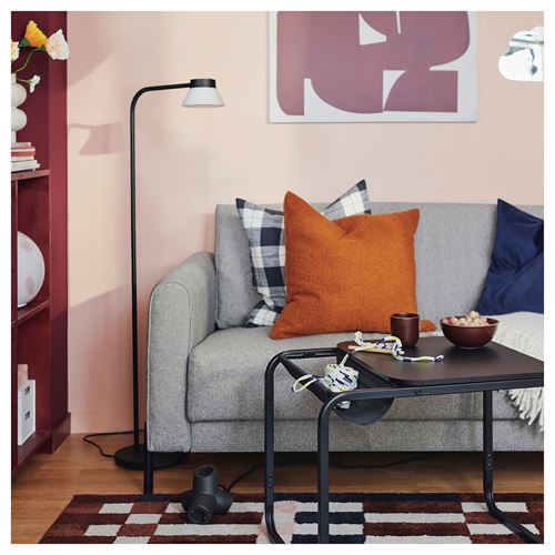 IKEA - SALTMYRAN, 3'lü kanepe, öreryd gri-bej