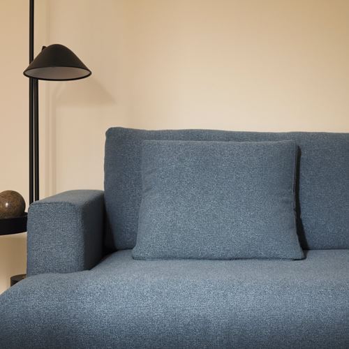 IKEA - UPPAKRA, 3-seat sofa, Axvall dark grey-blue