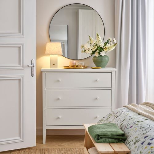 IKEA - HALGATT, lampshade, white, 35 cm