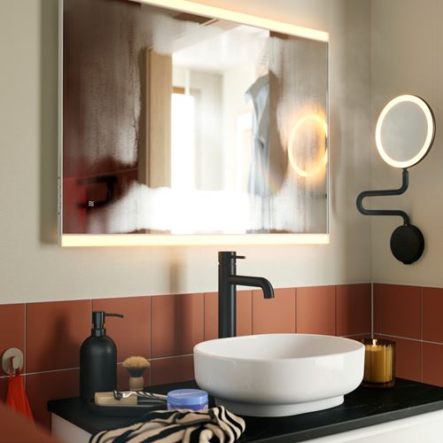 IKEA - VINDELALVEN/RANNILEN, wash-basin with water trap, white, 39x31 cm