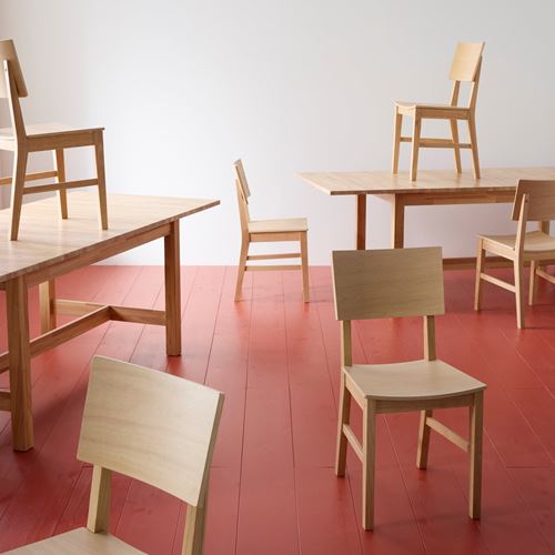 IKEA - KARSKAR, wooden chair, rubber