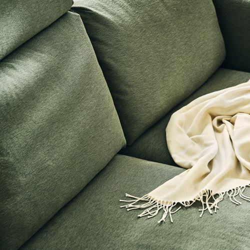 IKEA - MALMKÖPING, 2-seat sofa, tibbleby gray-green