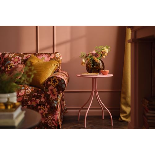 IKEA - EKTORP, 2-seat sofa, mangbyn brown-multicolour
