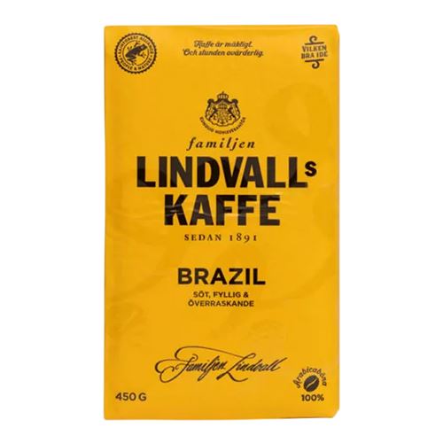 IKEA - LINDVALL KAFFE Brazil, dark roast ground coffee, 450 g