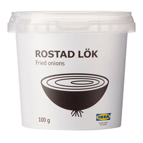 IKEA - ROASTED LÖK, kıtır soğan, 100 gr