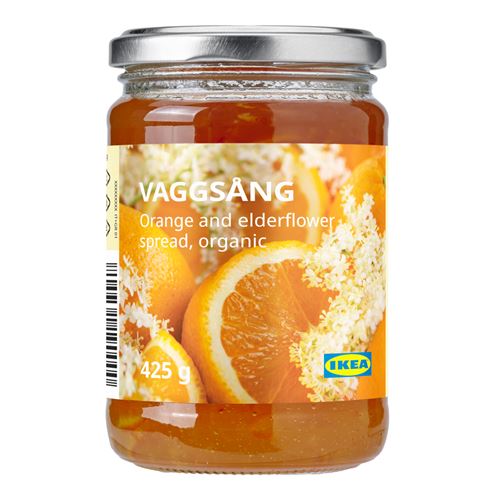 IKEA - VAGGSANG, organic orange and elderflower paste, 425 g