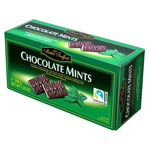 IKEA - CHOCOLATE MINTS GUNZ, naneli pralin çikolata, 200 gr