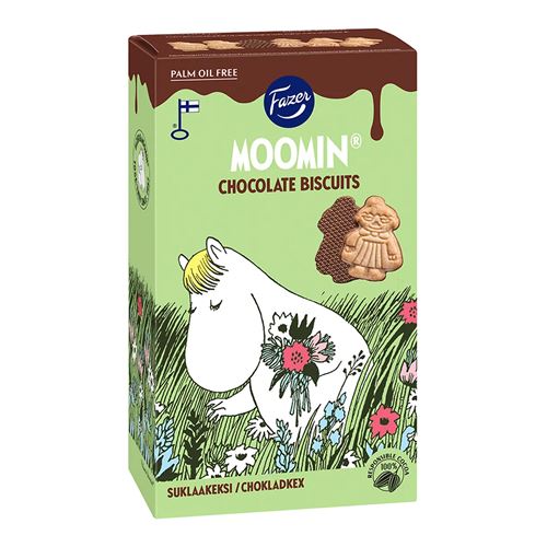 IKEA - FAZER MOOMIN, chocolate covered biscuits