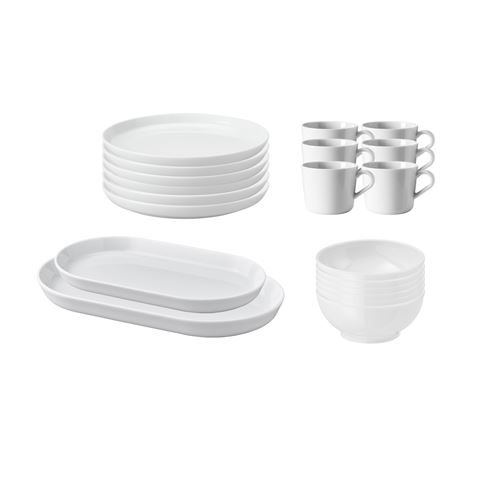 IKEA - IKEA 365+, set of breakfast, white