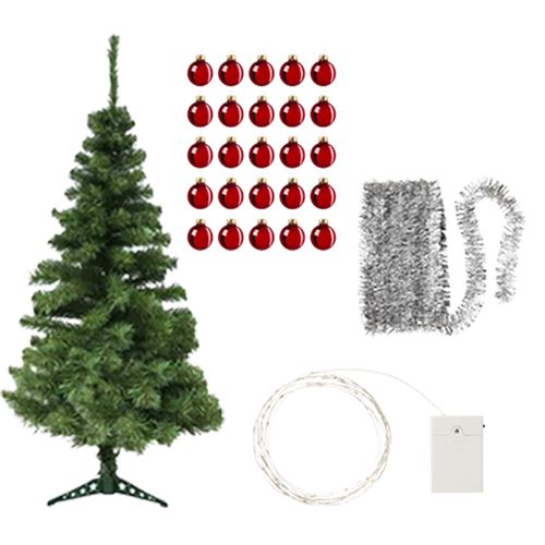 IKEA - YILBAŞI SETİ, christmas tree set, multicolour, 100 cm